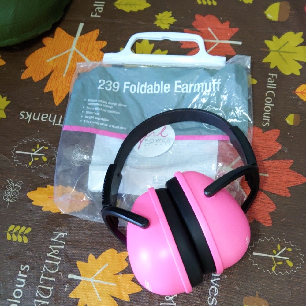 Pink Foldable Earmuffs by Abrand - image 1